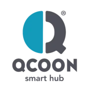QCN Qcoon Logo HUB compact 2c blue RGB