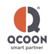 QCN Qcoon Logo PARTNER compact 2c red RGB